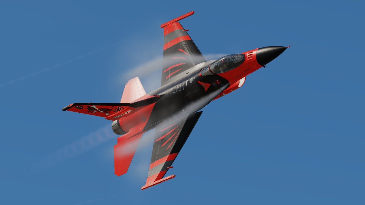 RedWolf_Demo's tweet image. Our &quot;REDWOLF&quot; returns to its home base and begins demo training to maintain its performance for the next show season.
#DCS #DCSWorld #RedWolf_Demo