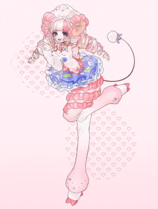 アンノーン・セカイちゃん【  】#illustration #Commission 