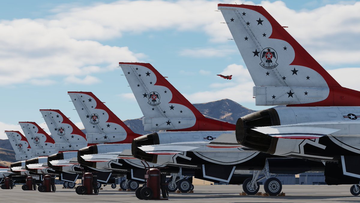 RedWolf_Demo's tweet image. Our &quot;REDWOLF&quot; returns to its home base and begins demo training to maintain its performance for the next show season.
#DCS #DCSWorld #RedWolf_Demo