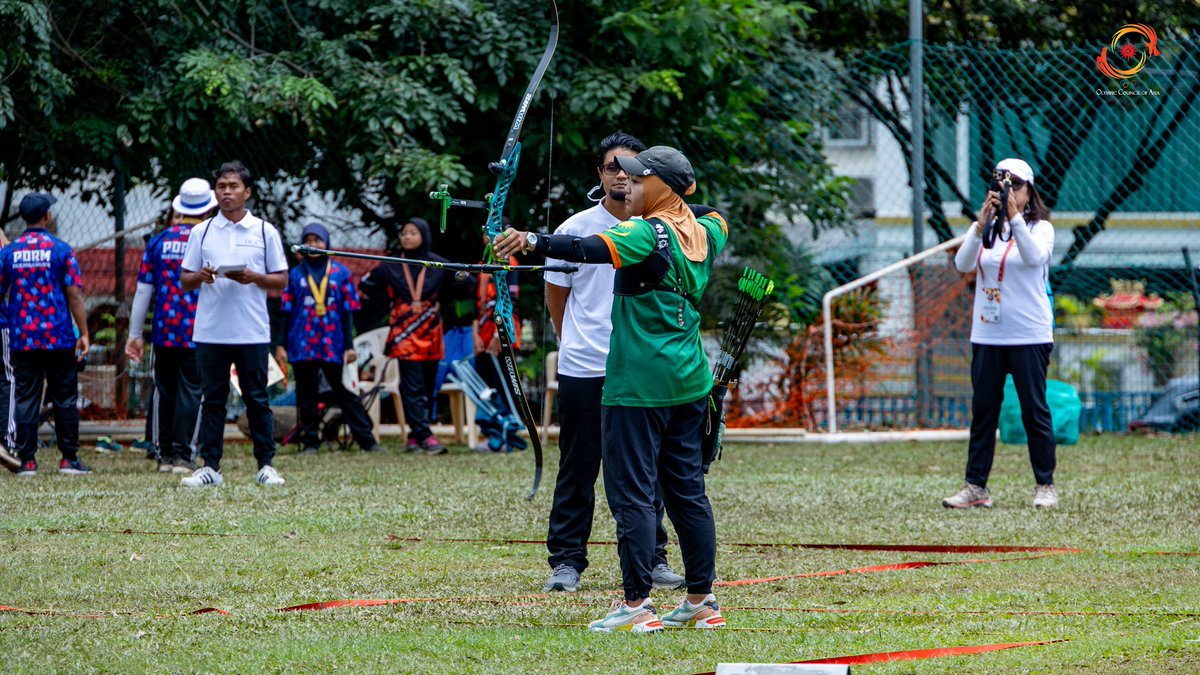 AsianGamesOCA's tweet photo. Archery and Aquatics take center stage on day 4 at the OCA Development Camp! πΉπββοΈ
Swipe to see the action ππΌ
#OCADevelopmentProgramme #ShapingTomorrowTogether https://t.co/j7cMPz19Nb