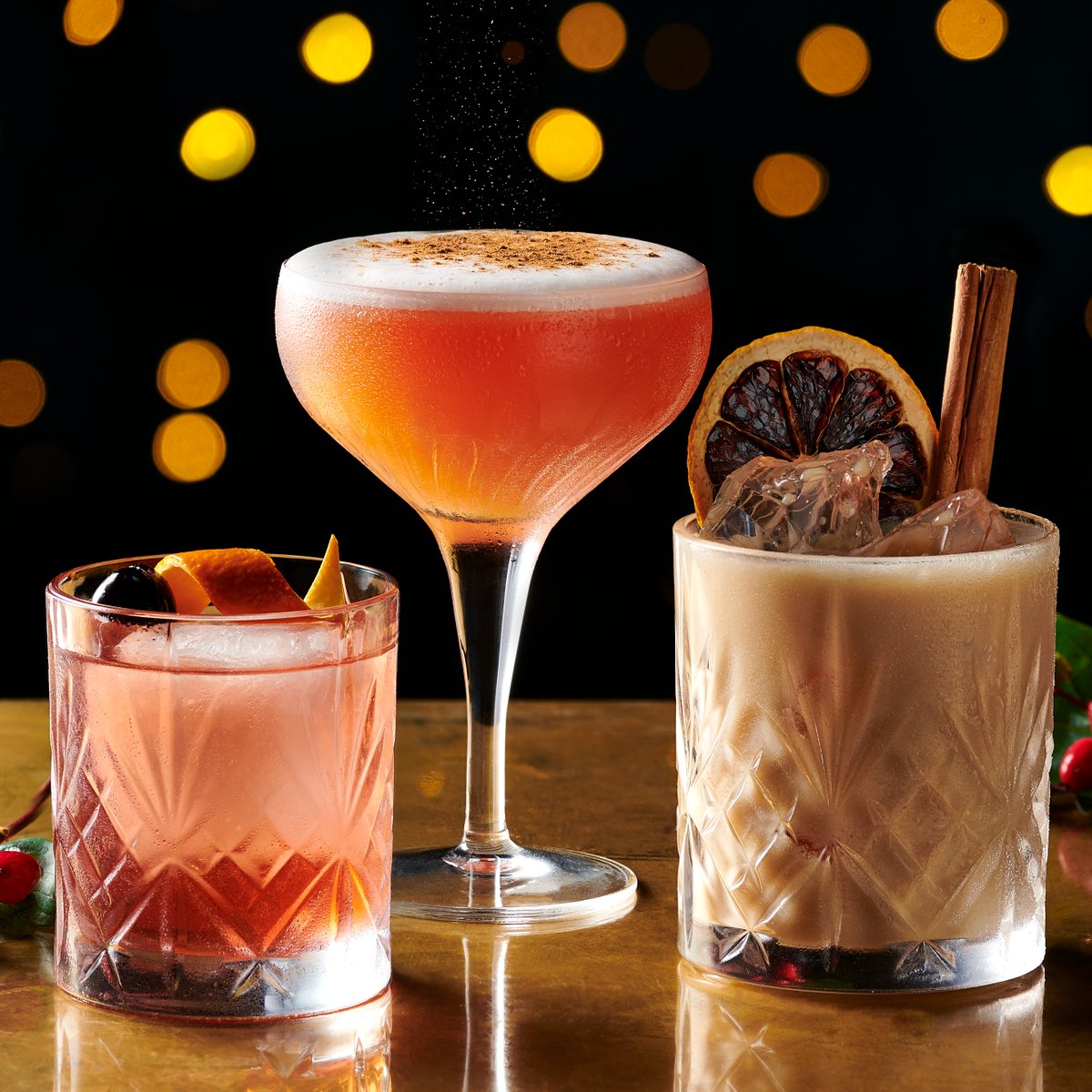 This season’s limited edition cocktails are a must try!?! Sleigh my Name, Naughty and Spice and Ho Ho Hole in One.