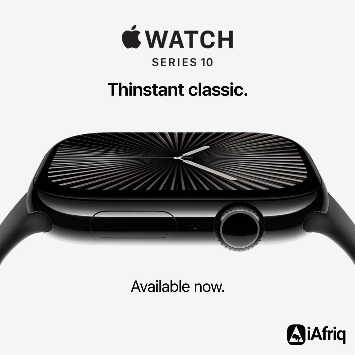Redefine your style with the Apple Watch Series 10 at iAfriq!. Sleek, smart and packed with features to keep you connected and active. Shop now!
#iAfriq
#AppleSeries10
#AppleWatch
#FitnessGoals