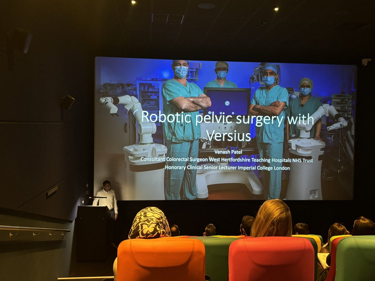 Great talk by <a href="/vanashpatel/">Vanash Patel</a> at Pouch surgery day <a href="/ChelwestFT/">Chelsea and Westminster Hospital</a>