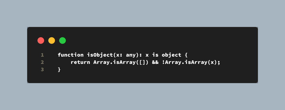 i_amrrs's tweet image. Did you know that in TypeScript you can use an empty array as a "hidden" type guard?
#TypeScriptTips #HiddenFeatures #TypeScriptTricks #CodeGolf #FunctionalProgramming #JavaScript #SoftwareDevelopment #CodingCommunity #ProgrammingLanguages #TypeScriptPerks