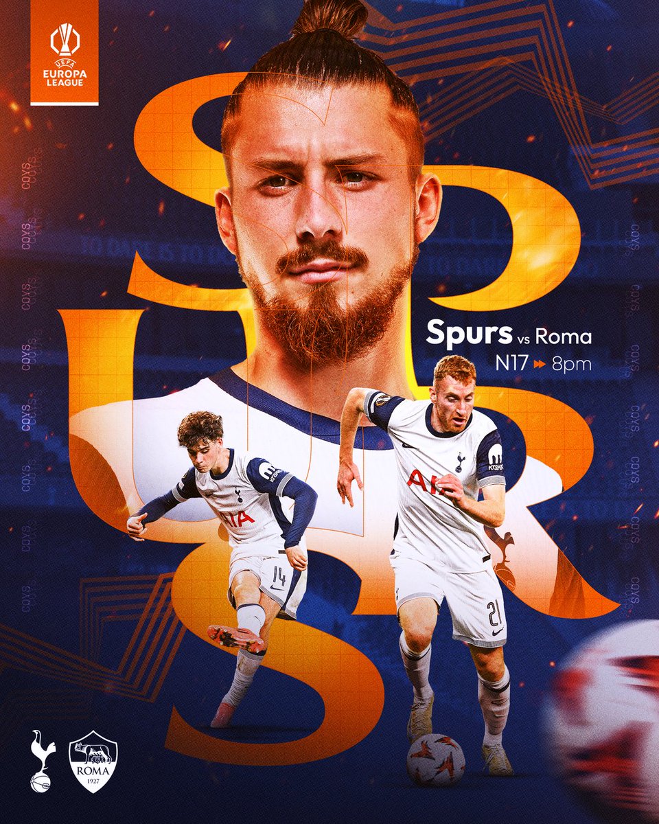 GoaSpurs's tweet image. 🆚 @asroma 
🏟️ @SpursStadium
⏳ 01:30pm
🏆 @EuropaLeague
#️⃣ #totrom 

Come in you SPURSSSSSSS