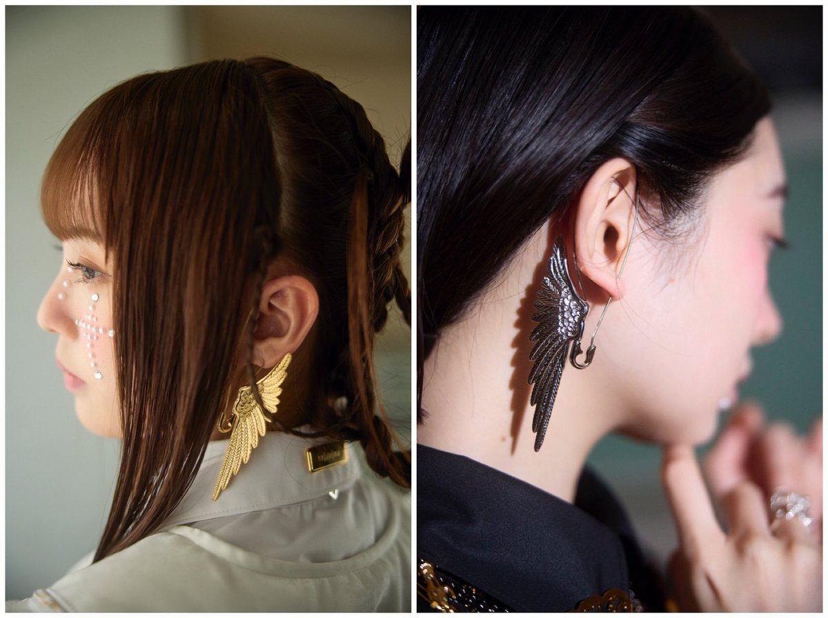 ha | za | ma 2025SS 羽ばたく天命のイヤーカフピアス art direction