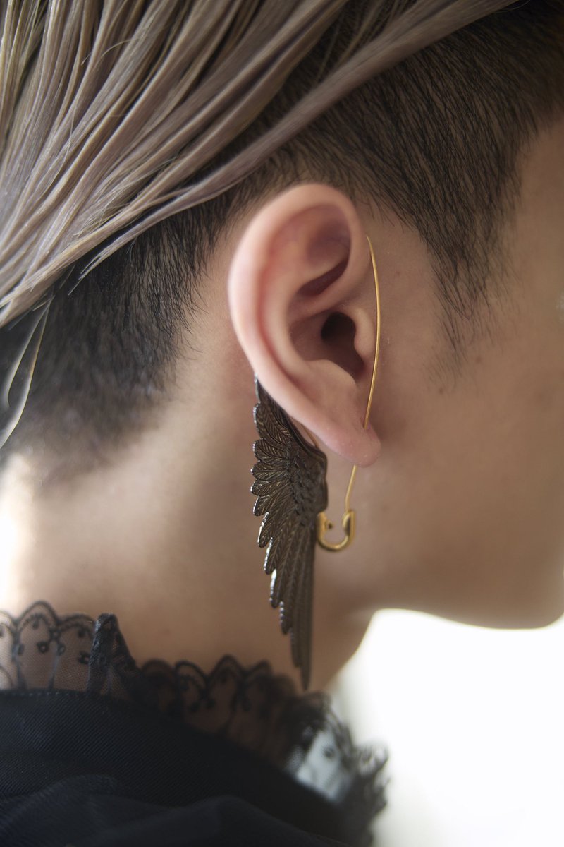 ha | za | ma 2025SS 羽ばたく天命のイヤーカフピアス art direction