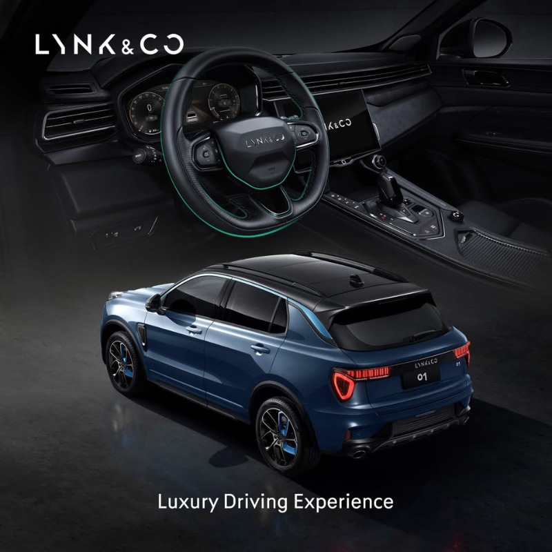 LynkCo_Auto's tweet photo. More than an SUV, Lynk &amp; Co 01 is a combination of both sporty and comfortable experience.