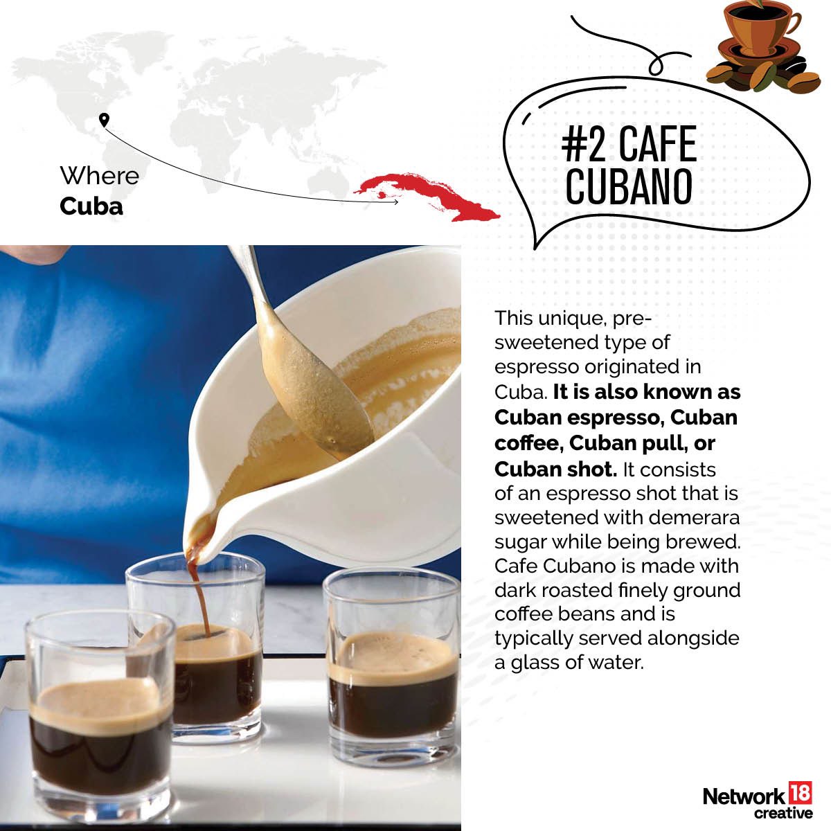 ForbesIndia's tweet photo. Indian filter coffee has secured the top spot on TasteAtlas’ list of Top 62 Coffees in the World. A look at the top ten coffees on the list 🧵 https://t.co/iiw4aHIIvE