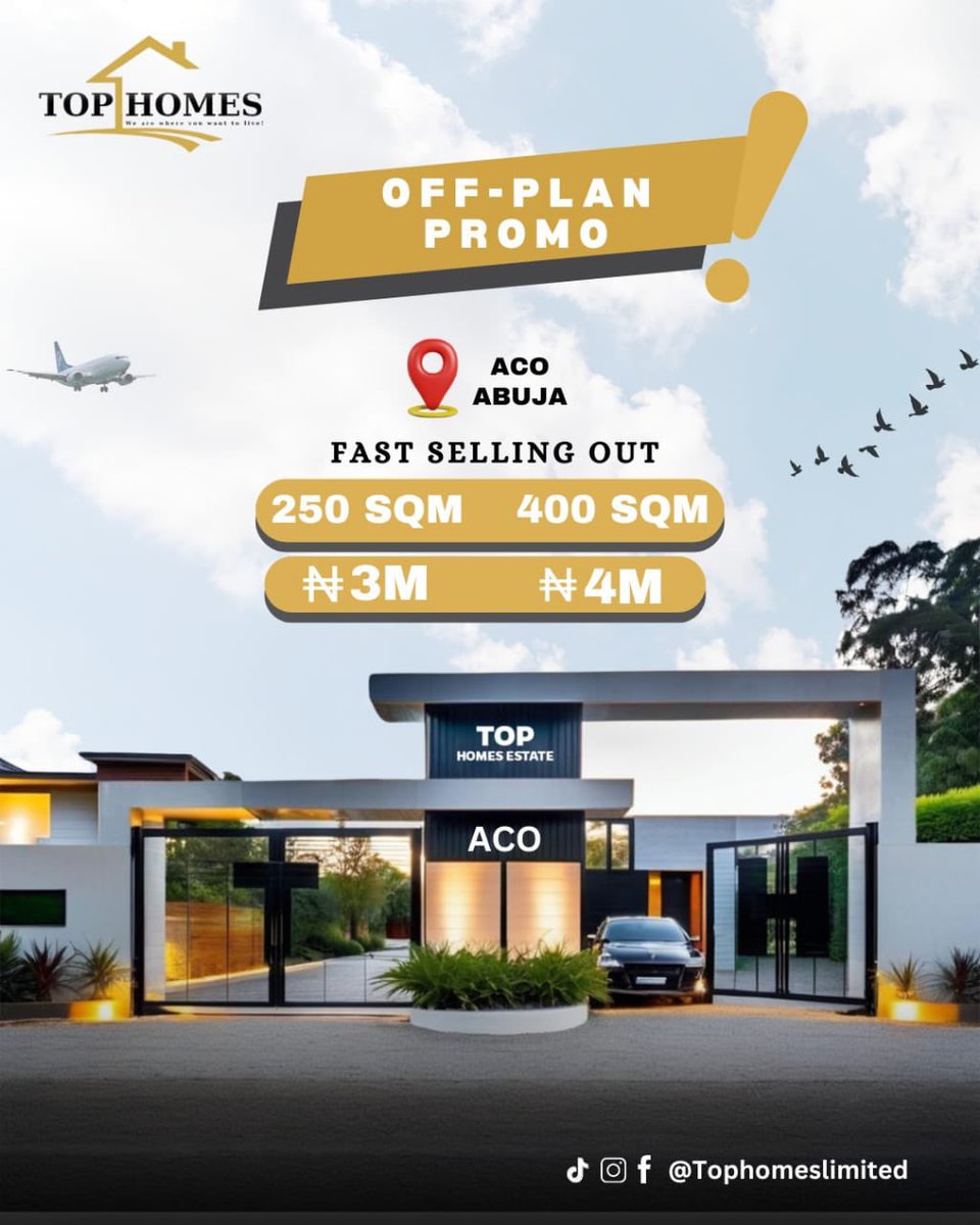 Preshy52807759's tweet photo. @Rothmus #TopHomesLimited #LandOfOpportunities #DreamBigOwnLand #RealEstateGoals #SmartInvestments”  
#trendingvideo #realestateexpert #investment #Tophomeslimited #abujarealestate #LandOwnershipGoals https://t.co/agfGfRo3O2