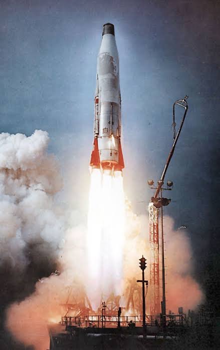 sayan_dey's tweet photo. 28 November 1958 (66 years ago): First successful flight of SM-65 Atlas, the first operational intercontinental ballistic missile (ICBM), developed by the United States.

[3]

#ThisDayInHistory #History #OnThisDay #OTD #SM65Atlas #IntercontinentalBallisticMissile #ICBM https://t.co/jIWSIpzcmS