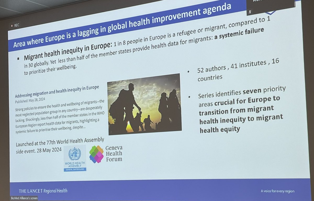 Tom Hemming Karlsen (@tomhemmingk) on Twitter photo Key gap in the European Global Health agenda highlighted by EiC of <a href="/LancetRH_Europe/">The Lancet Reg Health-Europe</a> <a href="/PoojaJha2015/">Pooja Jha</a> during the <a href="/Biomedalliance/">BioMed Alliance</a> general assembly in Brussels today: high quality migrant health data. Key gap in the European Global Health agenda highlighted by EiC of <a href="/LancetRH_Europe/">The Lancet Reg Health-Europe</a> <a href="/PoojaJha2015/">Pooja Jha</a> during the <a href="/Biomedalliance/">BioMed Alliance</a> general assembly in Brussels today: high quality migrant health data.