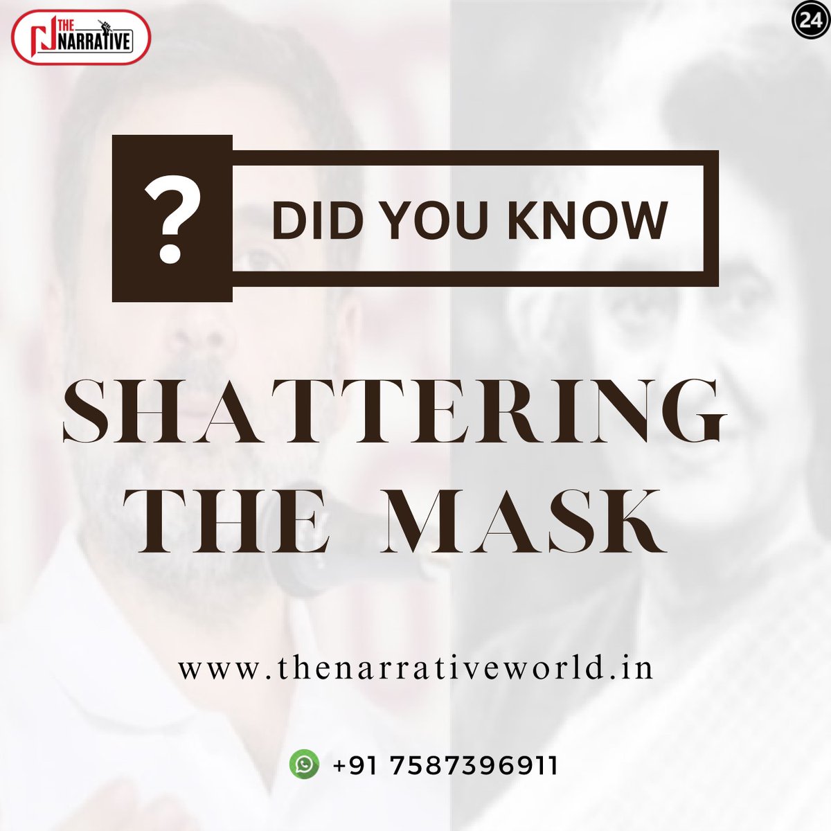 tnworldofficial's tweet photo. Did You Know - Shattering The Mask
अंक - 24
कुछ ऐसे तथ्य, जो आम जन के सामने आए नहीं, लाए नहीं और बताए नहीं गए.
#DidYouKnow #tathya #Aamjan #ank24 #thenarrativeworld #thenarrative #shatteringthemask #shattering https://t.co/LI3V9epF8P