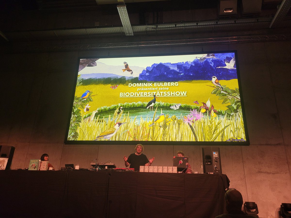 ReifLab (@labreif) on Twitter photo Psychiatrie in Krisenzeiten #dgppn2024 - dazu gehört auch der Biodiversitätsverlust. Um darauf hinzuweisen, gibt es nichts besseres als die Biodiversitätsshow von <a href="/dominikeulberg/">Dominik Eulberg</a>. Ein absolutes Kongresshighlight! Psychiatrie in Krisenzeiten #dgppn2024 - dazu gehört auch der Biodiversitätsverlust. Um darauf hinzuweisen, gibt es nichts besseres als die Biodiversitätsshow von <a href="/dominikeulberg/">Dominik Eulberg</a>. Ein absolutes Kongresshighlight!