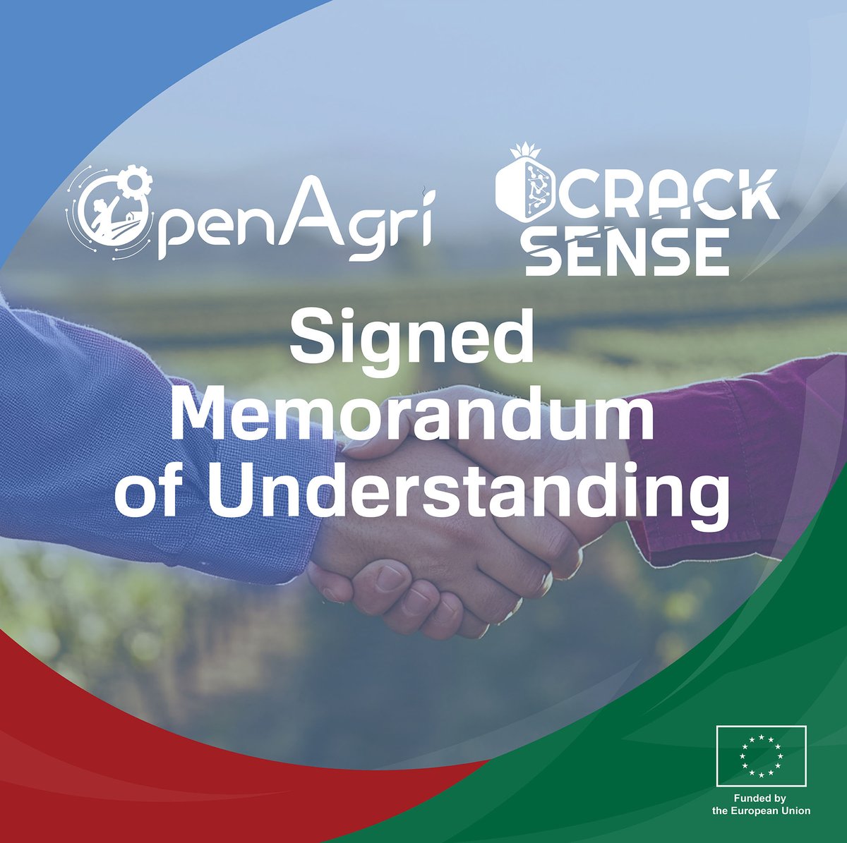 We’re joining forces to bring innovative tech to farming. 🌾🔬 OpenAgri empowers farmers with open-source solutions, while CrackSense tackles fruit cracking using real-time sensing &amp; Earth Observation. 🍊🍇🍒More about CrackSense: cracksense.eu #OpenAgri #CrackSense