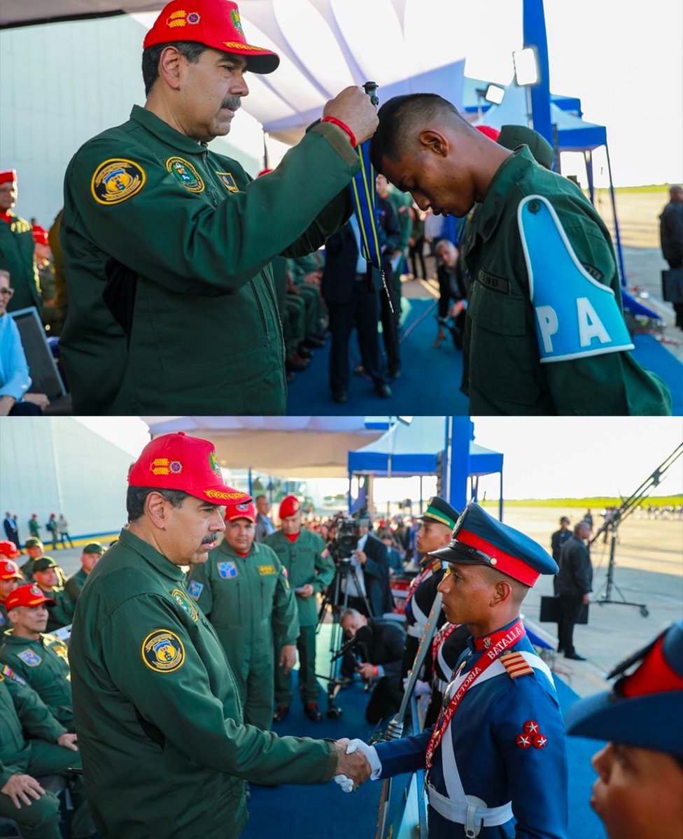 Entérate📢|| Desde la emblemática base aérea El Libertador en Maracay, estado Aragua, el presidente Nicolás Maduro Moros, celebró con orgullo el 104º aniversario de la Aviación Militar Bolivariana y el 32º aniversario de la Gesta Heroica del 27 de noviembre de 1992.<a href="/MPPIPNVEN/">MPPIPN</a>