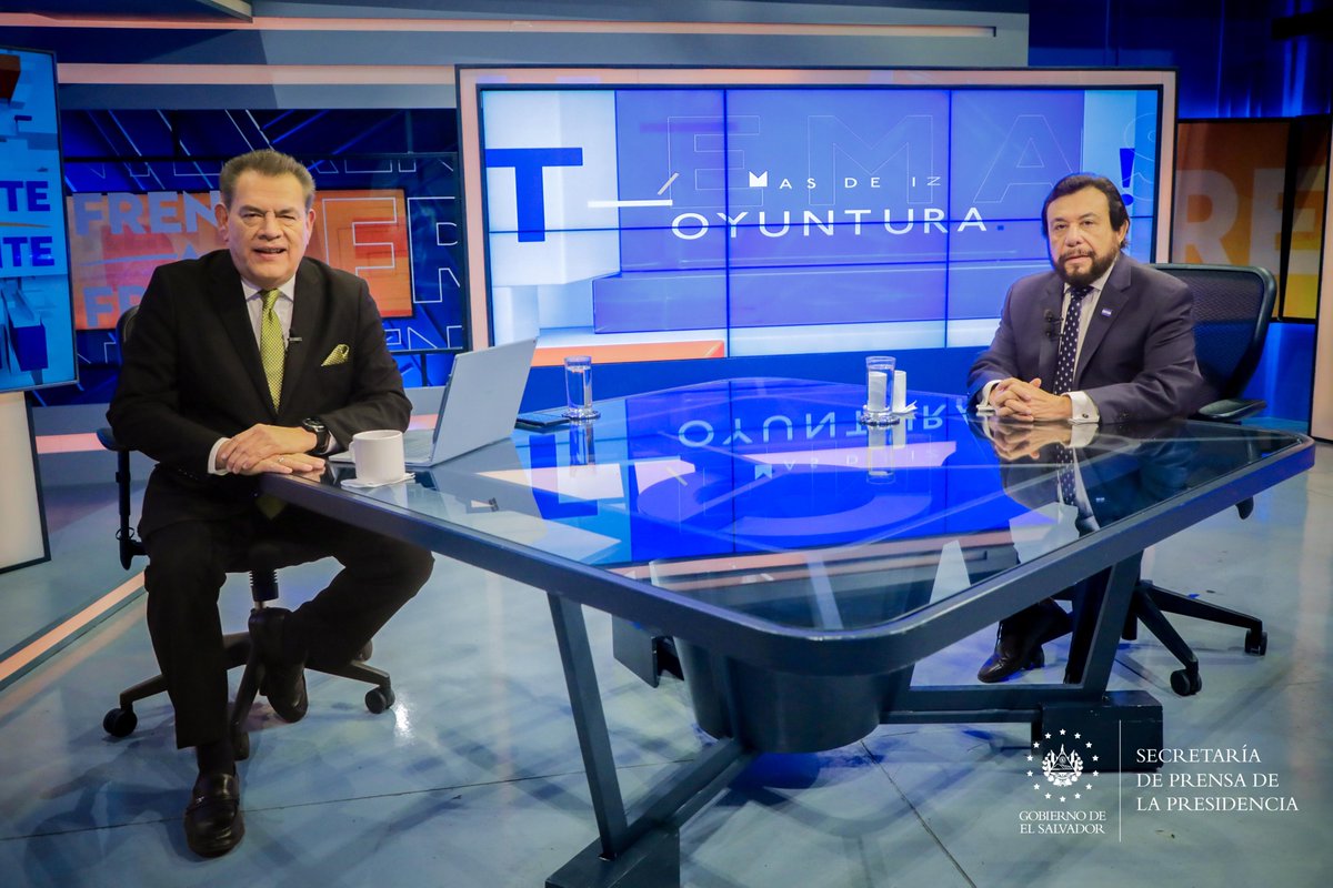 #EnTv | Inicia la entrevista al vicepresidente de la República, <a href="/fulloa51/">Félix Ulloa</a>, en <a href="/Frentea_Frente/">Frente a Frente TCS</a>. #SecretaríaDePrensa