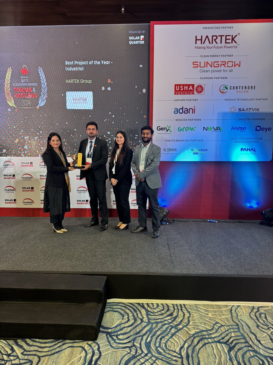 Hartek Group (@hartekgroup) on Twitter photo #LiveUpdate - Winning streak for <a href="/hartekgroup/">Hartek Group</a> at the SQ State Leadership Summit - Punjab & Haryana 2024. This wouldn’t have been possible without the unwavering support of customers and suppliers towards building a sustainable future.
#ThinkPower #ThinkHartek #LiveUpdate - Winning streak for <a href="/hartekgroup/">Hartek Group</a> at the SQ State Leadership Summit - Punjab & Haryana 2024. This wouldn’t have been possible without the unwavering support of customers and suppliers towards building a sustainable future.
#ThinkPower #ThinkHartek