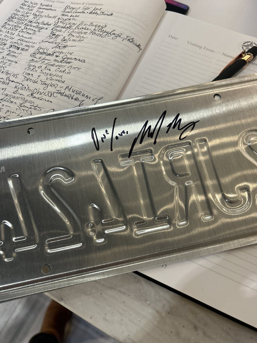 Steele Wheels (@steelewheelsns) on Twitter photo Big thanks to @mrodofficial for visiting Steele Wheels!
And for signing two Fast & Furious license plates which will be auctioned for charity! 
Proceeds will go to Family SOS and Christmas Daddies! Stay tuned for link!
#fastandfurious #michellerodriguez #steelewheels Big thanks to @mrodofficial for visiting Steele Wheels!
And for signing two Fast & Furious license plates which will be auctioned for charity! 
Proceeds will go to Family SOS and Christmas Daddies! Stay tuned for link!
#fastandfurious #michellerodriguez #steelewheels