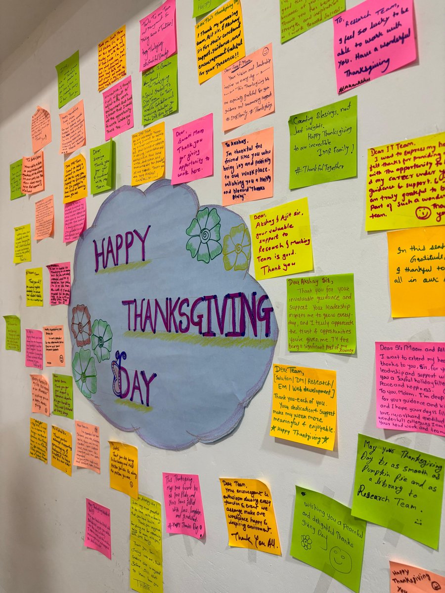 IntrospectiveM4's tweet image. Happy Thanksgiving from 
#IntrospectiveMarketResearch!
We’re thankful for our clients, partners, and team who make every success possible. 🙏
This season reminds us to celebrate connection, gratitude, and growth.
Together, let’s cherish the blessings of life. ❤️

#Thanksgiving