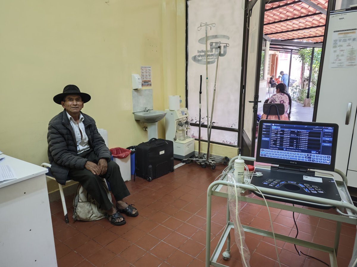 Cardiología La Paz (@cardiohulp) on Twitter photo 📸 Nos llegan fotos desde Bolivia de nuestra compañera <a href="/ElenaRefoyo/">Elena Refoyo</a> del proyecto del equipo de #SECoopera donde están llevando a cabo un proyecto de formación médica para el implante de marcapasos en pacientes con E. de Chagas
❤️ Excelente iniciativa <a href="/secardiologia/">Soc Esp Cardiología</a> 📸 Nos llegan fotos desde Bolivia de nuestra compañera <a href="/ElenaRefoyo/">Elena Refoyo</a> del proyecto del equipo de #SECoopera donde están llevando a cabo un proyecto de formación médica para el implante de marcapasos en pacientes con E. de Chagas
❤️ Excelente iniciativa <a href="/secardiologia/">Soc Esp Cardiología</a>