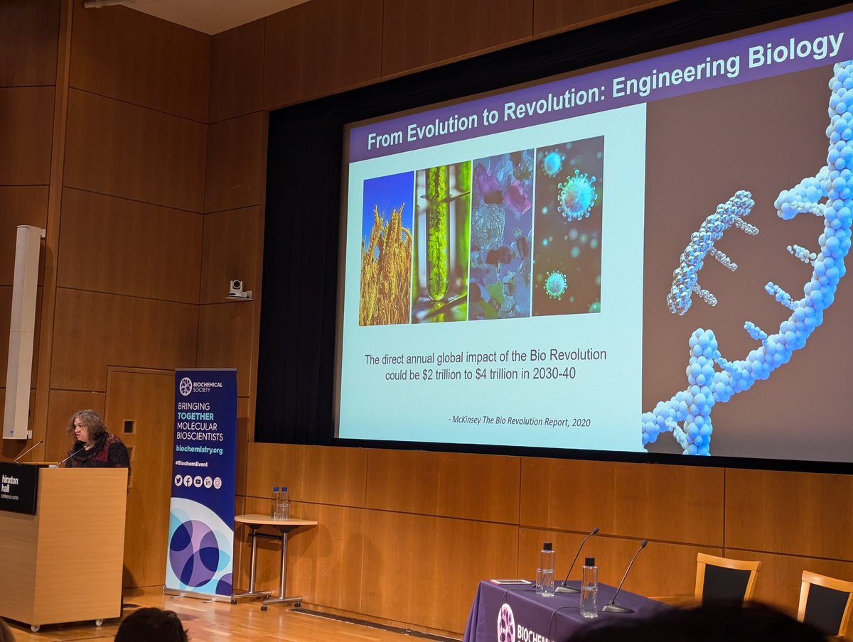 EngBio IRC (@engbioirc) on Twitter photo A quick update at #SBUK24 from Anne Ferguson-Smith, Executive Chair of <a href="/BBSRC/">Biotechnology and Biological Sciences Research</a> on the importance of #EngineeringBiology for the future of UK research and the development of the UK #bioeconomy. It's great to see that UKRI are just as excited about the future of the field as we are! A quick update at #SBUK24 from Anne Ferguson-Smith, Executive Chair of <a href="/BBSRC/">Biotechnology and Biological Sciences Research</a> on the importance of #EngineeringBiology for the future of UK research and the development of the UK #bioeconomy. It's great to see that UKRI are just as excited about the future of the field as we are!