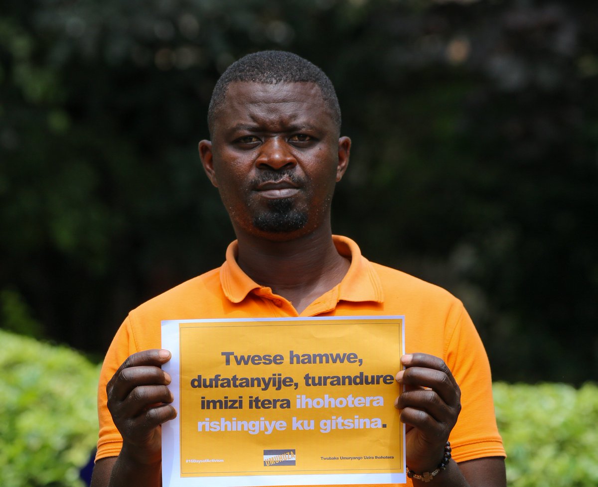 #16DaysOfActivism2024 Twubake Umuryango Uzira Ihohotera.