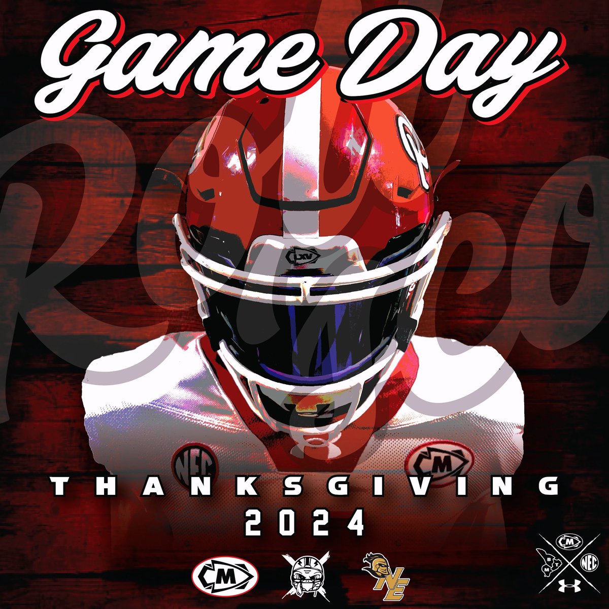 🍗GET UP, IT’S GAME DAY🍗
-
🆚  Northeast Metro Tech
📆 November, 28th 2024
📍 Wakefield, MA
⌚️ 10:00am
📺 Livestream: fan.hudl.com/usa/ma/wakefie…
-
#RollSco // #WinTheFray // #MascoFootball