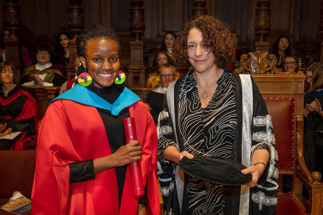 Congratulations @vanessa_vash upon your honorary #doctorate from the University of Edinburgh 🥂🎉.
#ProudMoment