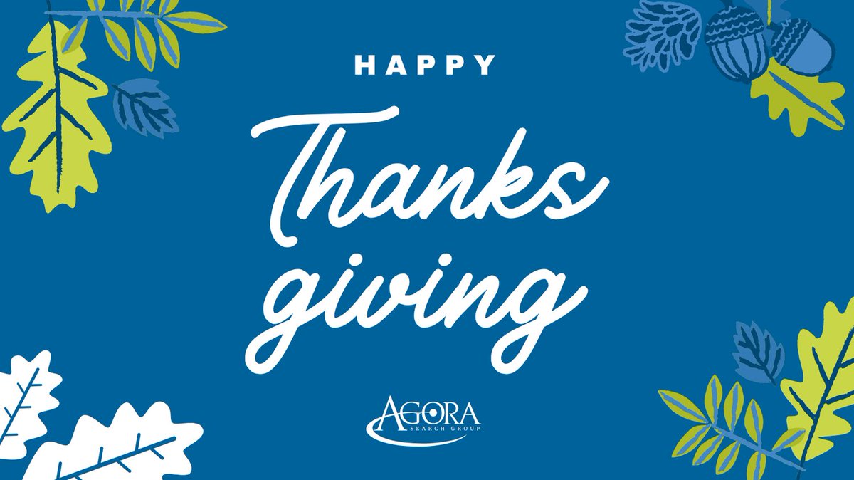 AGORASearchGrp's tweet photo. May your Thanksgiving be filled with joy, laughter, and the warmth of loved ones.

#Thanksgiving #Gratitude https://t.co/iFXIfqqMDP