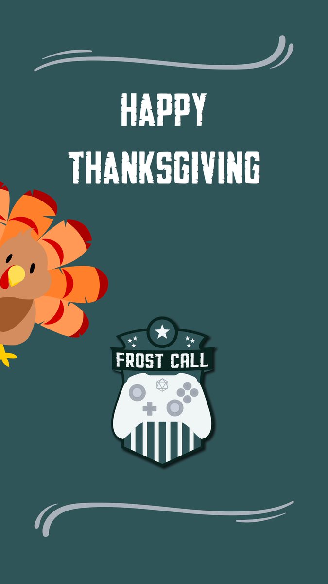 Happy Thanksgiving from Frost Call!