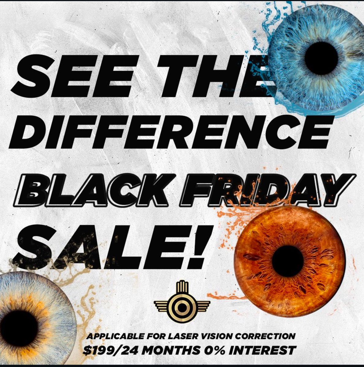 BLACK FRIDAY SPECIAL: 
LASIK Surgery. 
$199/month x 24 months
0% Interest. Learn more and book your consultation. JulietteEye.com 
Better Vision. Better Life.