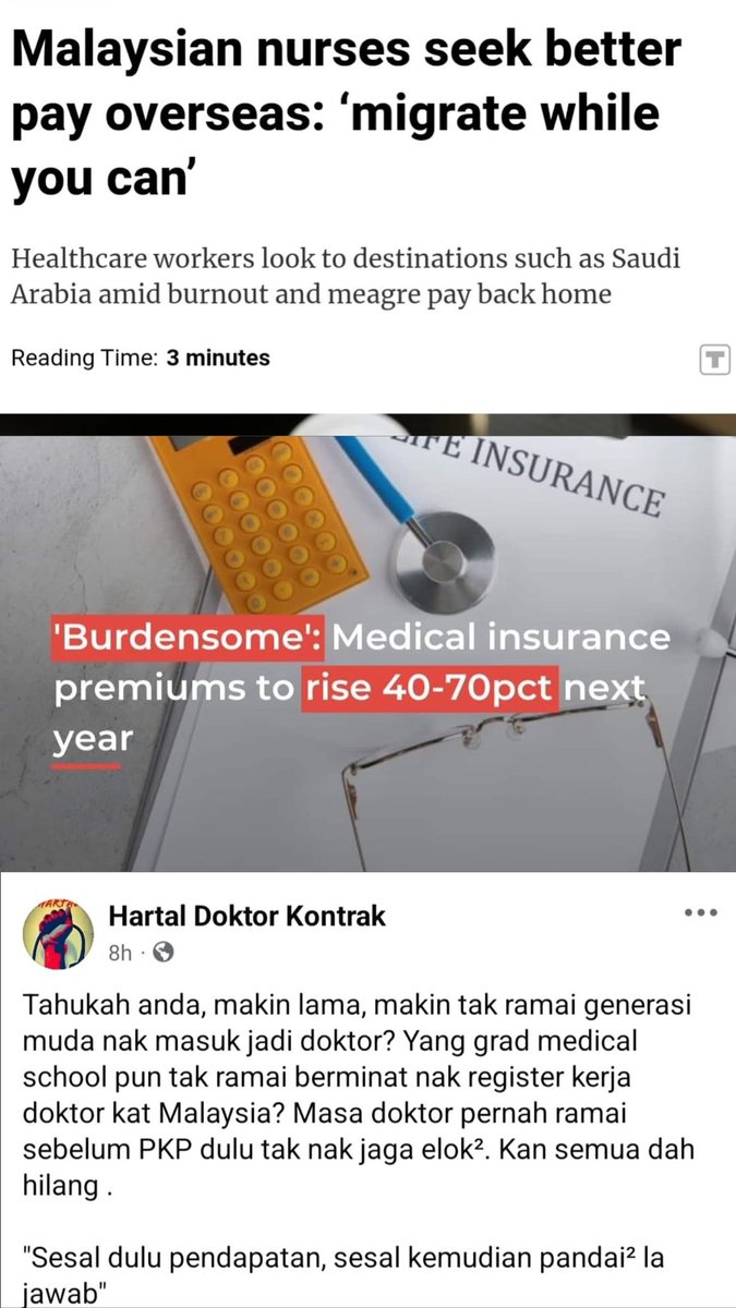 DrVaniChandran's tweet photo. @KKMPutrajaya Our health system is collapsing. This is the time for @DrDzul to leverage upon nation’s existing assets -  your 13k GPs. Help rakyat by strengthening primary care. Start with revision of 7th schedule, regulate TPAs and enhance public private partnership. https://t.co/XKxdSmmgP3