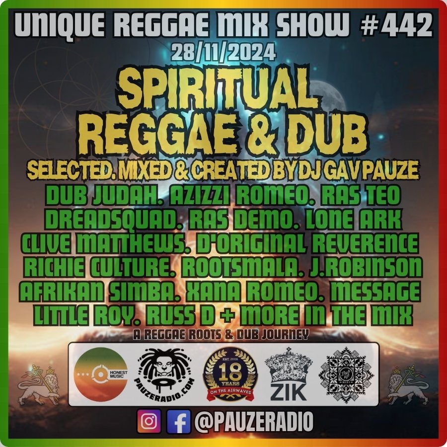 Brand new show episode, Spiritual Reggae &amp; Dub:     

Stream here ➡️ pauzeradio.com/reggae-mix-sho…   

Selected, mixed &amp; produced by DJ <a href="/Gav_Pauze/">Gav Pauze</a>

#ReggaeMusic #Reggae #Roots #Culture #Dub #NewMusic #Vinyl #records #vinylrecords #Pauzeradio