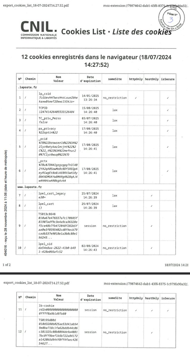 aeris_v2's tweet photo. La @CNIL, sérieusement, je veux bien faire ton boulot, mais sérieusement hein ! Je ne sais pas, forme tes gens, fais un truc, ça devient sérieux là… Je détecte 21 cookies. Pas 12. 21. **TES AGENTS SONT NOTOIREMENT INCOMPÉTENTS EN FAIT !!!** https://t.co/IycOFeIWUQ
