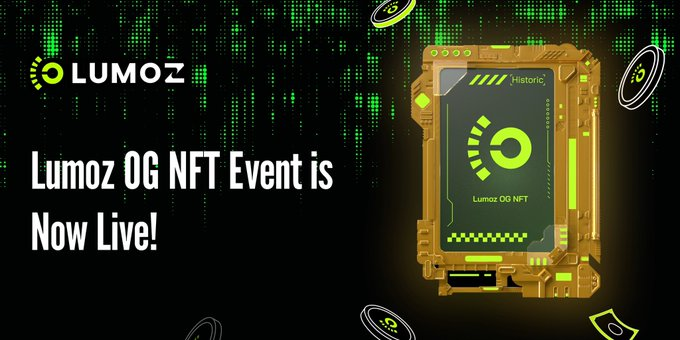🎉 #Lumoz OG NFT 抽奖活动！

🎁 抽取 10 名幸运用户获得 Puff NFT奖励！ 

1️⃣关注 <a href="/LumozOrg/">Lumoz</a> &amp; <a href="/0xYi666/">༺ༀ༂清风暖阳༂ༀ༻🕊️🐬</a> 
2️⃣点赞+转发
3️⃣@三个好友并留下EVM地址

👉持有 Lumoz OG NFT 可将 esMOZ 兑换为 MOZ——无锁仓期！

✨Lumoz 是领先的模块化计算层&amp;Raas平台，简单来说，就是一键发layer2，代表性产品：Merlin