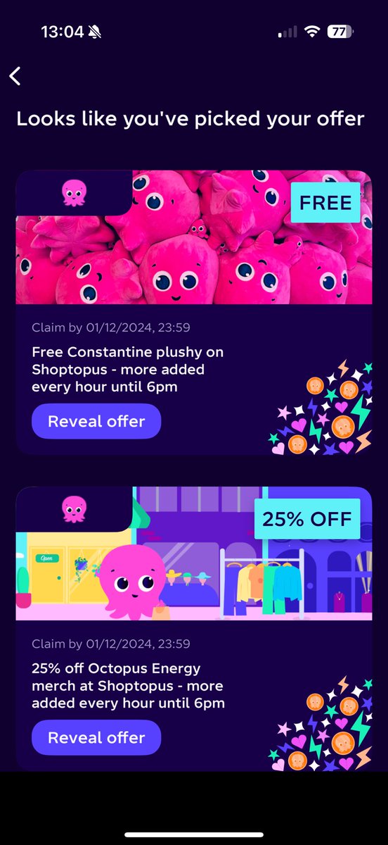 pho2u's tweet photo. @OctopusEnergy something wrong with claiming goodies - been trying all day and finally the claim button appears but can’t click it! Slightly upset! https://t.co/QcTw1F19L9