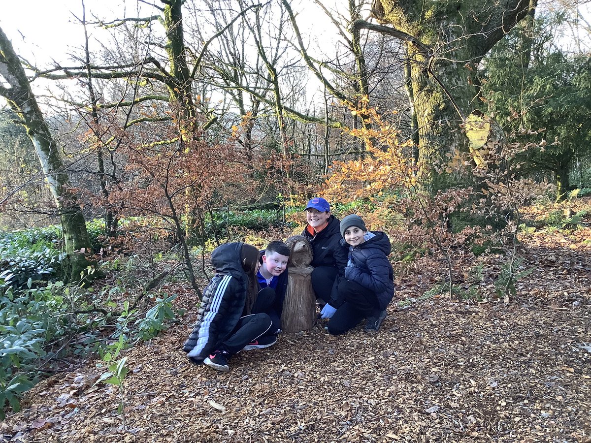 StAug_Monsall's tweet photo. Miss Barr: 
We even found a few new friends on the way back, some of our group are now climbing experts! 

#ghyllhead #gruffalo https://t.co/pYyhrW99GC