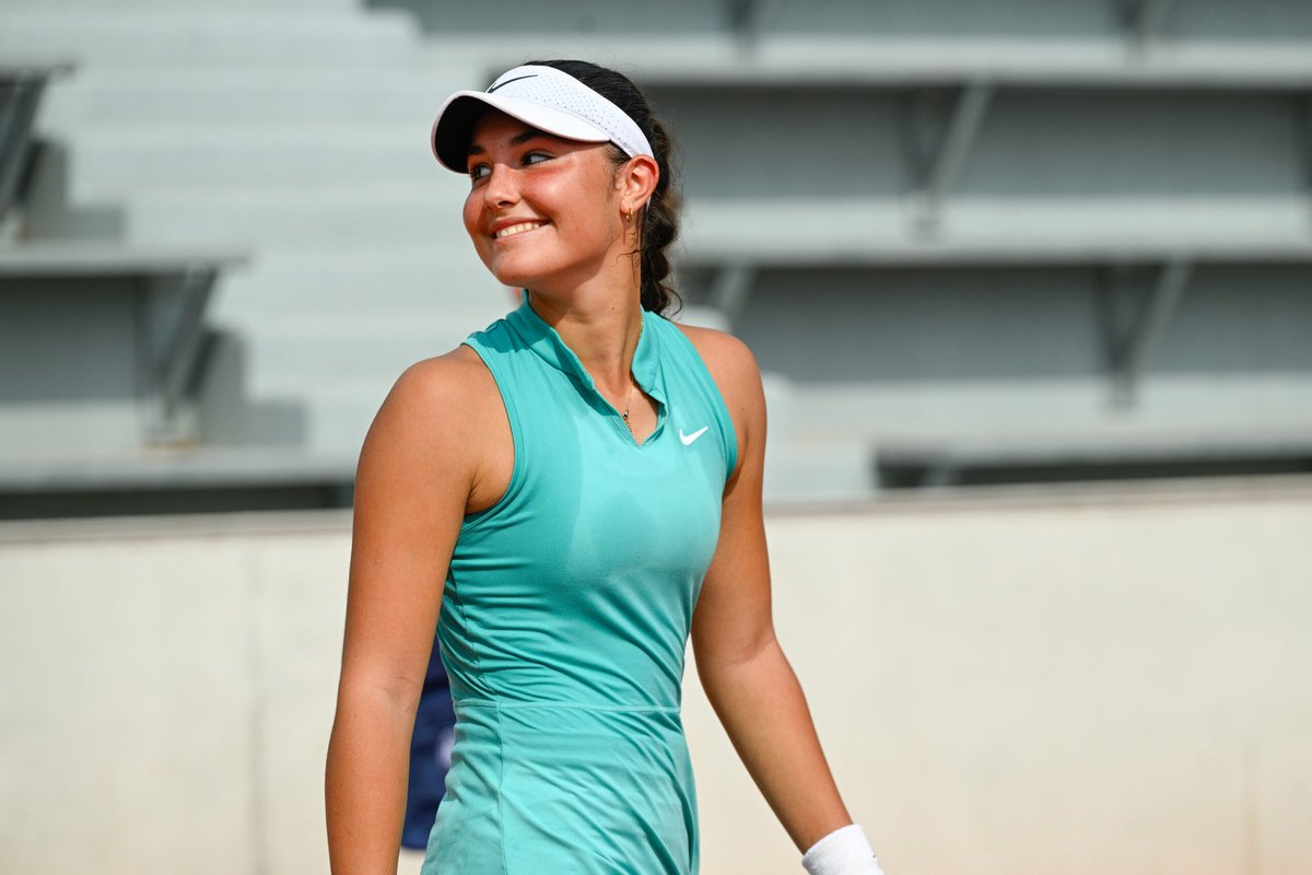 WTAntho's tweet photo. @InisanTennis triomphe au 2ème tour du J500 de Merida🇲🇽

Une belle victoire face à une redoutable 🇮🇳.

La 🇫🇷 file au 3ème tour et affrontera la 🇬🇧 Freya Peet tombeuse de l'🇺🇸 TDS 2 Kristina Penickova !

Vamosss Eleejah 🔥🔥🔥 https://t.co/grIYUCvPUr