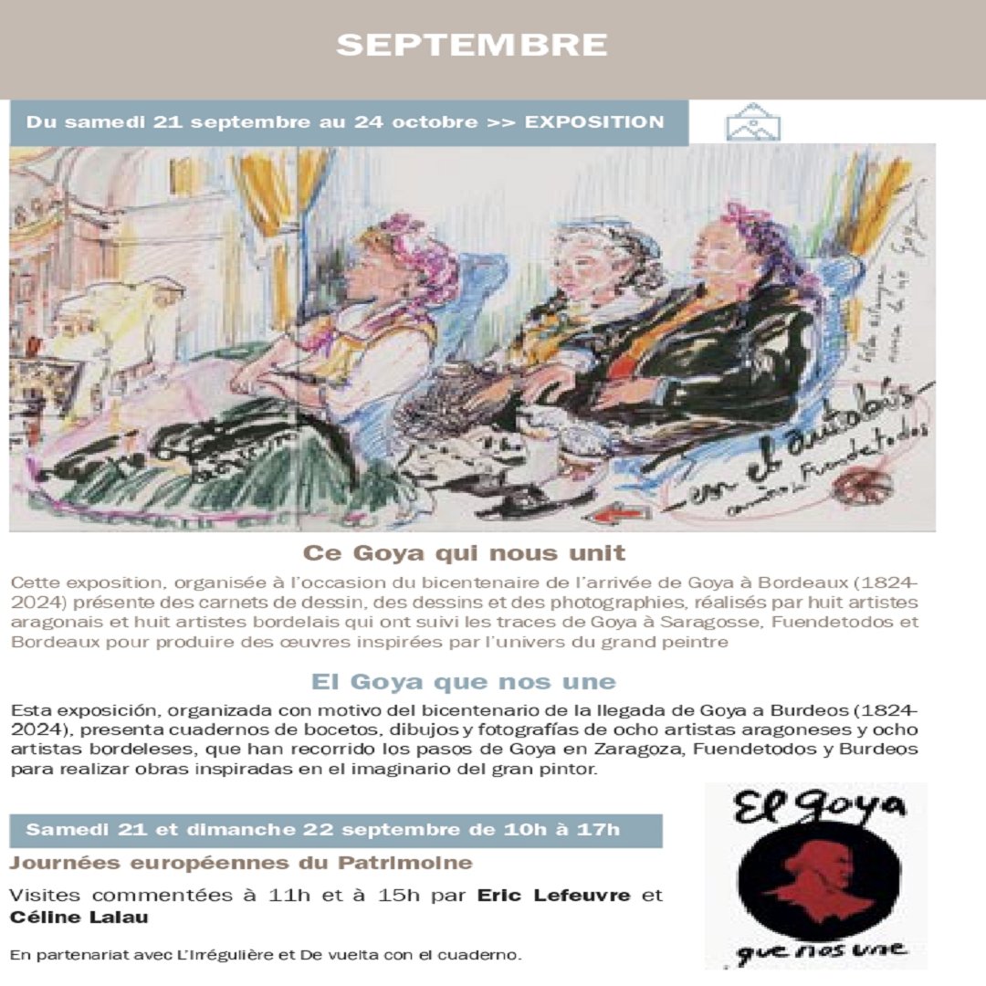 Nos amis de l'association bordelaise L'Irrégulière, avec lesquels nous avons pu vous présenter une magnifique exposition sur Goya, ont besoin de vous :
kisskissbankbank.com/fr/projects/sk…