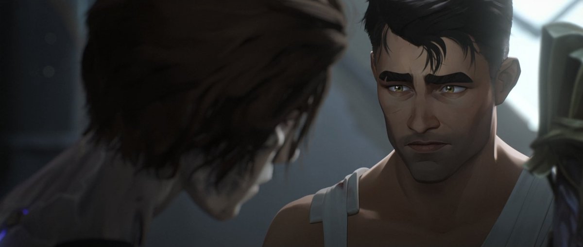 lesbiantooth's tweet photo. when i’m in a yearning competition but jayce talis is already there https://t.co/IeEfZRCdj2