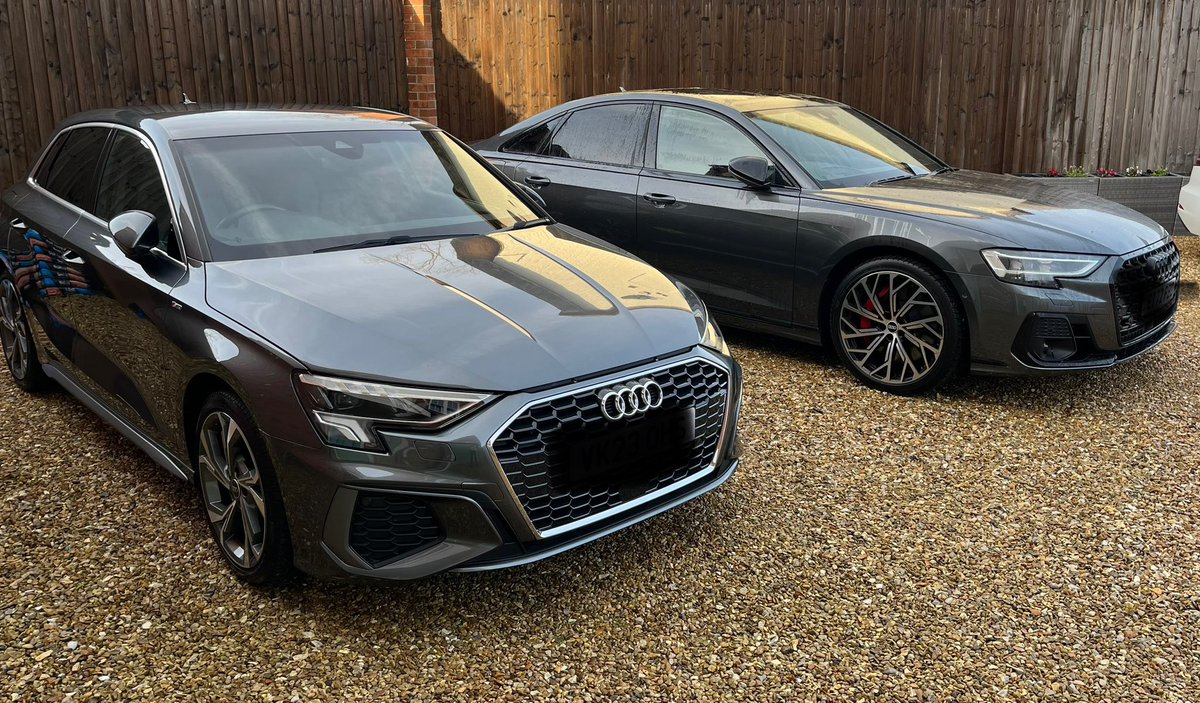 His and hers new car week here at S-B HQ