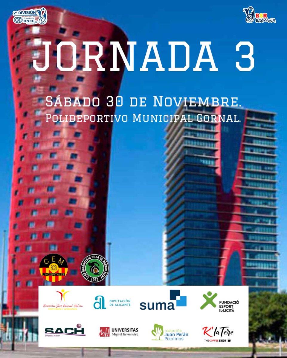 CbsrElche's tweet photo. ¡FINDE SEMANA, CARGADO DE EMOCIÓN!

🏀Sábado 30 de Noviembre vs CEM
🏀Domingo 1 de Diciembre vs FC Barcelona

El equipo viaja con la intención de prolongar su racha e intentar sumar 4 de 4. https://t.co/35mavgdLvh