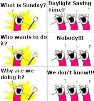 fredsober's tweet photo. @JackPosobiec Yes. Daylight savings time is another hoax played to keep us out of sync with Holy Spirit and the world God Almighty made for us. https://t.co/TMXGKtw2cH