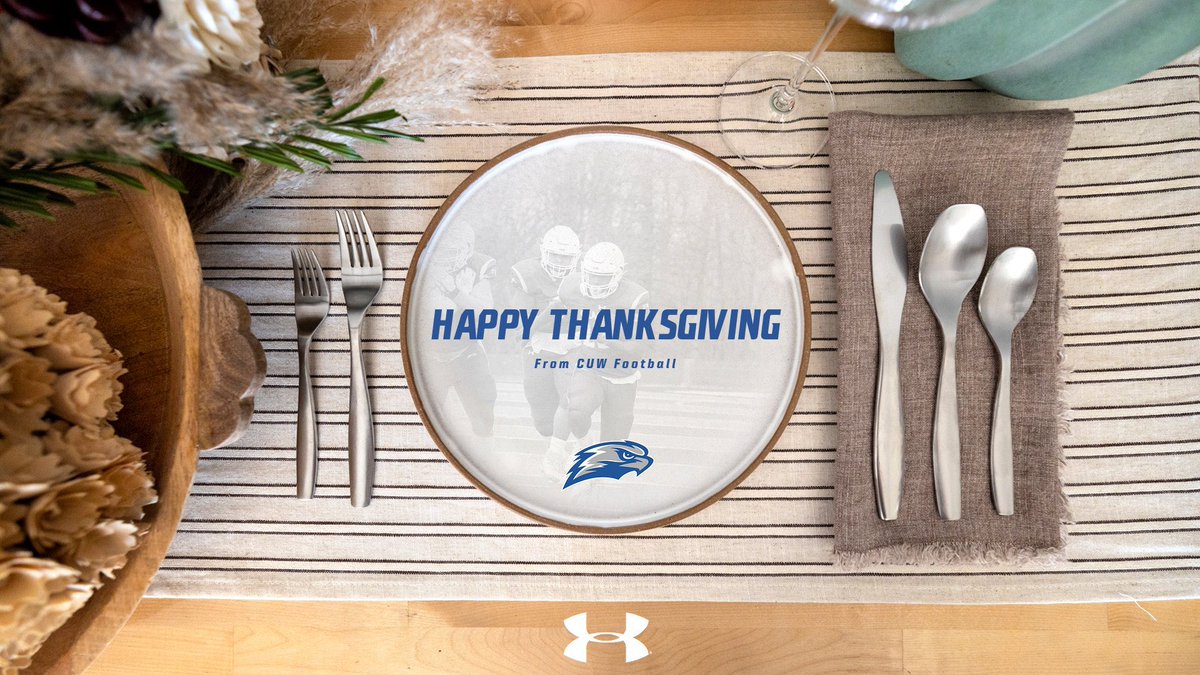 Happy Thanksgiving from the CUW Football family!! #CUWFootball #Thanksgiving