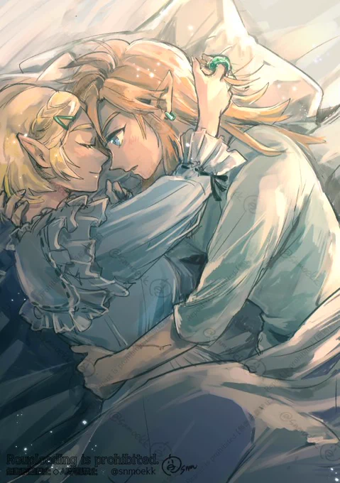 同衾 #zelink #リンゼル