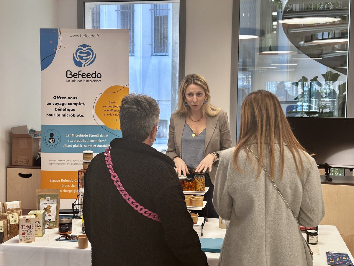 Les #FemmesEntrepreneuses sont au Campus Orange à Marseille, aujourd’hui. 

Une opportunité de présenter leurs startups à nos salariés marseillais ! 

L’aboutissement de 10 mois de programme #FemmesEntrepreneuses qui ont boosté leur business, et leur visibilité 

#Befeedoo
