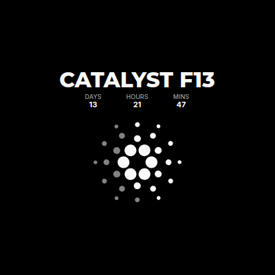 Catalyst F13 voting has started.