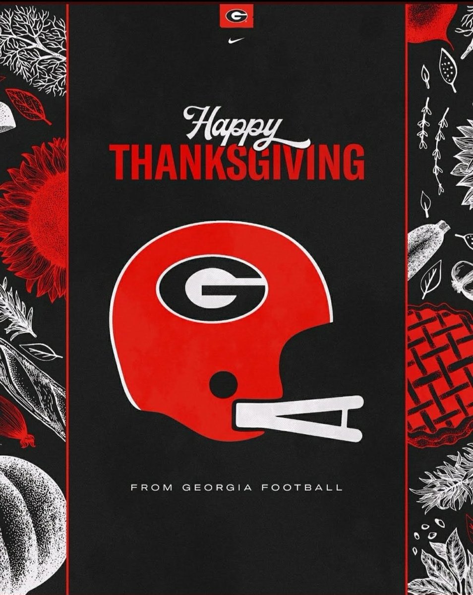 NateDawgUga's tweet image. Happy Thanksgiving!
#WreckTech 💯🏈🎊