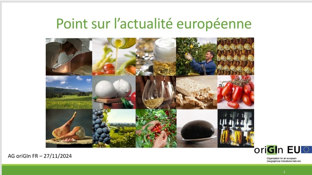 Il y a des jours comme ça où on sent la force du collectif ! <a href="/origin/">Origin</a> FR en Assemblée Générale <a href="/AOPlaitieres/">AOP laitières_CNAOL</a> #INAO #patrimoine #intelectualproperty #sustainability Heureux d'avoir participé avec beaucoup d'autres #IG .Ensemble on est plus fort !!
#AOP